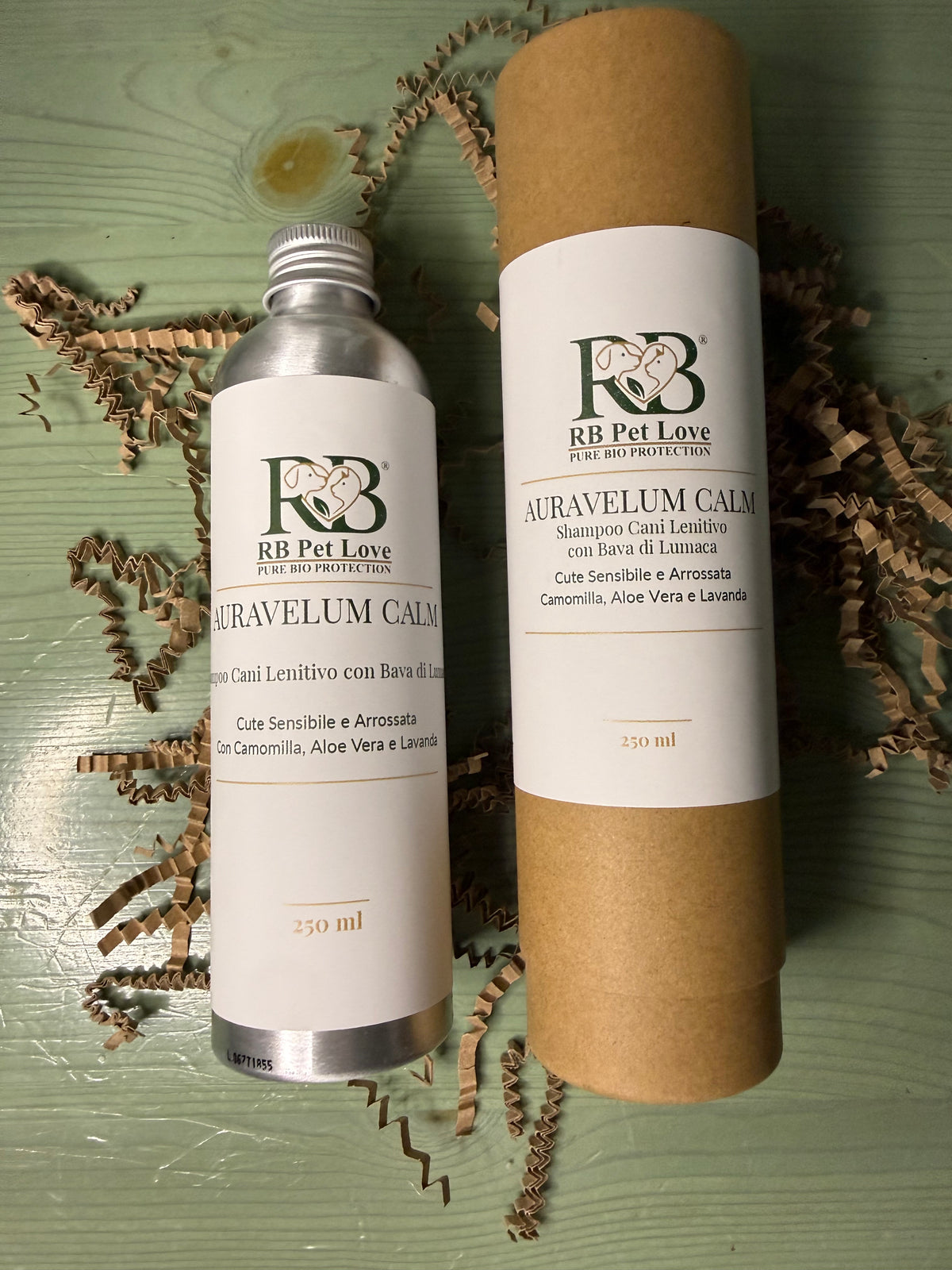 AURAVELUM CALM – Shampoo Cani Lenitivo con Bava di Lumaca